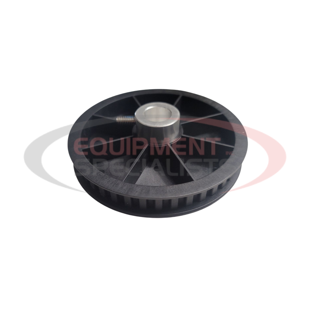 40 TOOTH .75" ID BORE - POLY cogged belt pulley poly/al