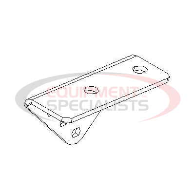 BRACKET-MTG, PS, PB, UTV, KUBOTA, 04+ [BLACK]