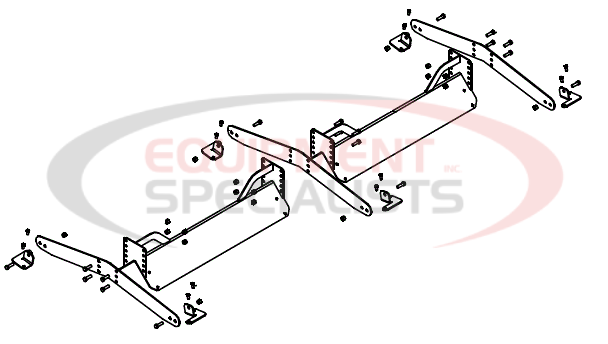 INVERTED V, W/HARDWARE, VBX 8000 - 9000