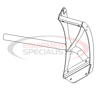 BLADE WING EXT, LH [WELD, BLACK]