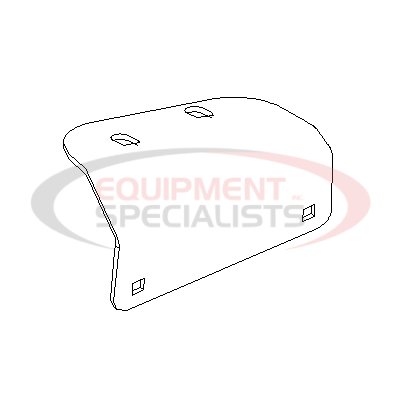 PLATE-BASE M-BRKT, WING-X, V-XT, LH [BLACK]