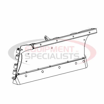 BLADE HALF W/EDGEPOLY, RT3, LEFT, 9'2, FCE