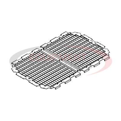 TOPSCREEN ASM, VBS6500 PLR [WELD] [BLACK]