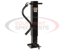 12 Inch Heavy-Duty Front Pin 4 Inch Square Jack with Handle