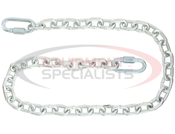 INDIVIDUALLY PACKAGED B93248SC - 9/32X48 INCH CLASS 2 TRAILER SAFETY CHAIN