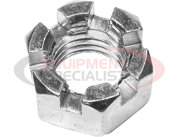 SAM Slotted Hex Nut-Replaces Western #91472