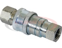 SAM 1/4 Inch NPT Coupler With Female Hose And Male Block-Replaces Meyer #15848C