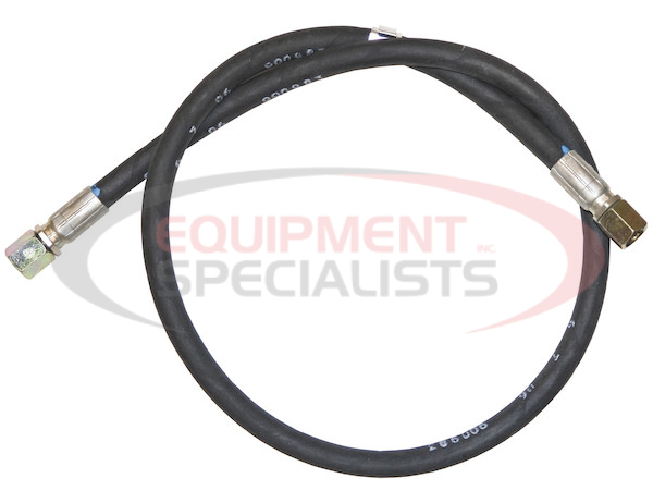 SAM Hydraulic Hose 1/4 x 42 Inch With FJIC Ends-Replaces Western #56616