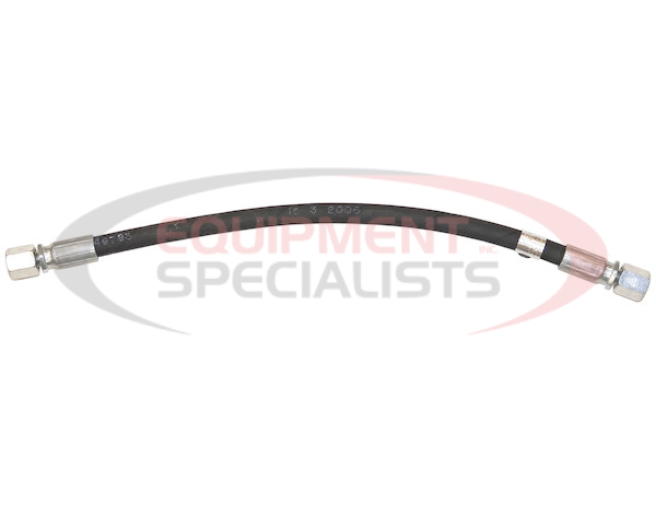 SAM Hydraulic Hose 1/4 x 16 Inch With FJIC Ends-Replaces Western #56617