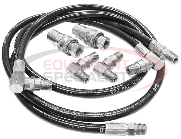 SAM Angle Hose Replacement Kit-Replaces Western #55021