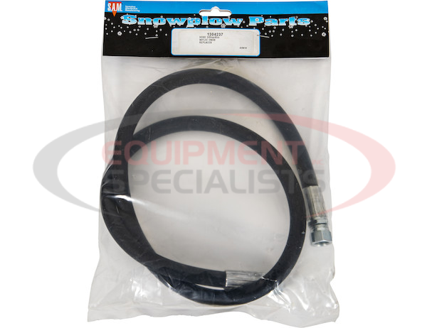 SAM Hydraulic Hoses 1/4 x 42 Inch With NPT MP Ends-Replaces Fisher #375-Bulk