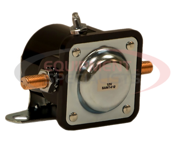 12 Volt Plastic Case Insulated Solenoid Intermittent Duty +12V To Activate