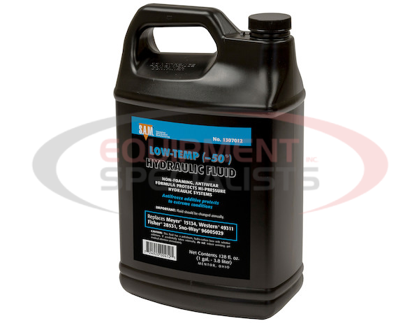 SAM Low-Temperature Blue Hydraulic Fluid (Full Case, Four 1 Gallon Bottles)