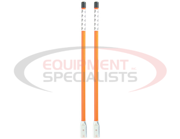 SAM Orange Blade Guide Kit With Reflective Decal-Replaces Western #62595