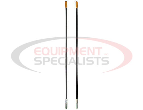 SAM 22 Inch Black Flexible Blade Guides With Hardware