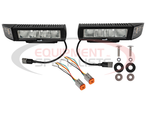LOW PROFILE HEATED LED SNOW PLOW LIGHT