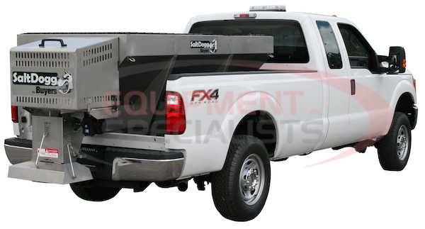 SALTDOGG 1.5 CUBIC YARD GAS STAINLESS STEEL HOPPER SPREADER