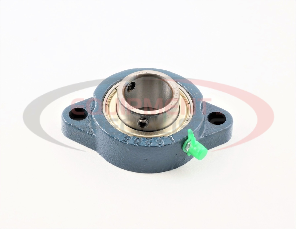 Replacement 2-Hole 1 Inch Flanged Cast Bearing