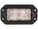 6.5 Inch by 3.5 Inch Rectangular LED Clear Flood Light