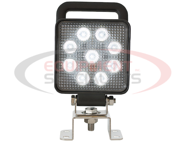 4 Inch Square LED Flood Light with Switch and Handle