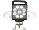 4 INCH SQUARE LED FLOOD LIGHT WITH SWITCH AND HANDLE
