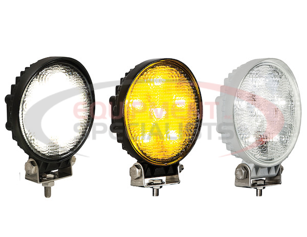 4.5 Inch Clear LED Flood Light with White Housing