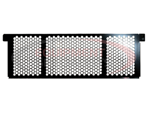 Black Window Screen 19x62 Inch-Use with 1501200/1501210 Service Body Ladder Rack