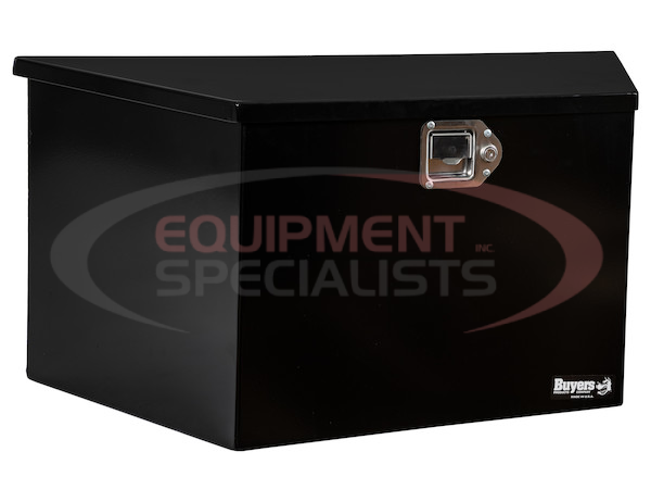 35 Inch Wide Gloss Black Steel Trailer Tongue Truck Box