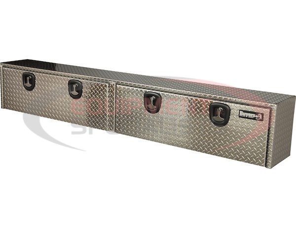 16x13x96 Inch Diamond Tread Aluminum Topsider Truck Box