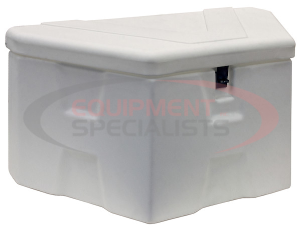 36 Inch Wide White Poly Trailer Tongue Truck Box