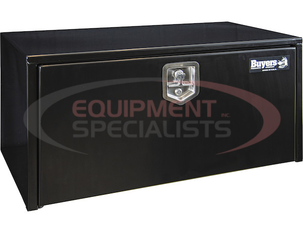 18x18x36 Inch Black Steel Underbody Truck Box