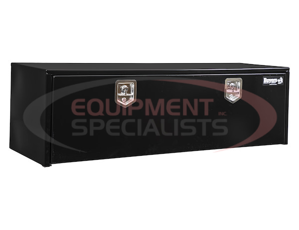 18x18x60 Inch Black Steel Underbody Truck Box