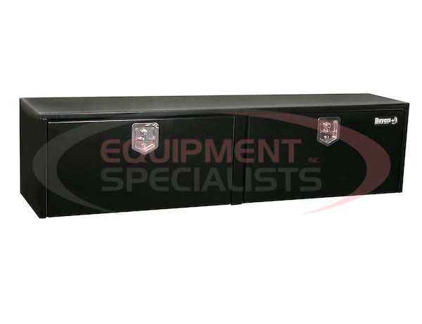 18x18x72 Inch Black Steel Underbody Truck Box