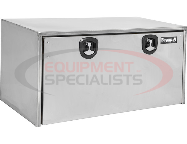 18X18X18 STAINLESS STEEL TRUCK BOX WITH POLISHED STAINLESS STEEL DOOR