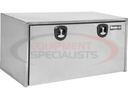 18x18x48 Stainless Steel Truck Box With Polished Stainless Steel Door