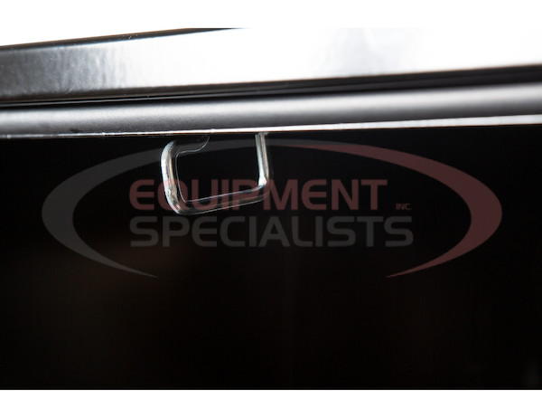 14x16x30 Inch Black Steel Underbody Truck Box With Paddle Latch