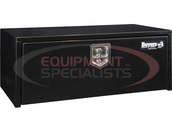 14x16x36 Inch Black Steel Underbody Truck Box