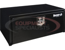 15x13x30 Inch Black Steel Underbody Truck Box with T-Handle