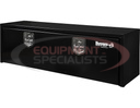 15x13x48 Inch Black Steel Underbody Truck Box with T-Handle