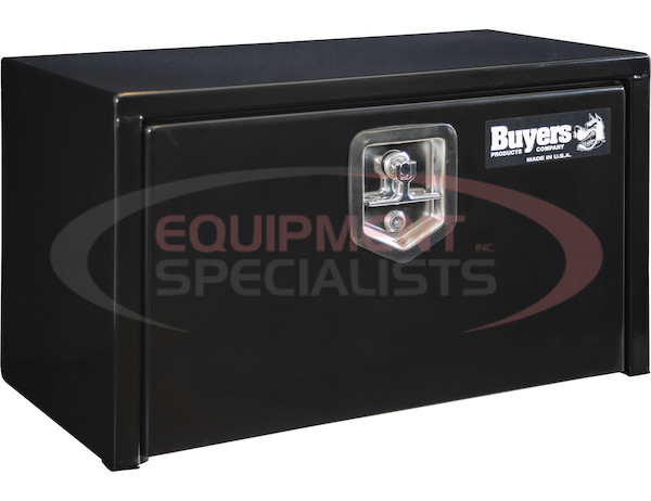 14x12x24 Inch Black Steel Underbody Truck Box