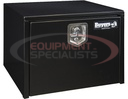 24x24x24 Inch Black Steel Underbody Truck Box