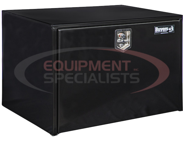 24x24x36 Inch Black Steel Underbody Truck Box