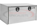 24X24X30 STAINLESS STEEL TRUCK BOX WITH POLISHED STAINLESS STEEL DOOR