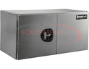 24x24x72 Inch Pro Series Smooth Aluminum Underbody Truck Box - Double Barn Door, 3-Point Compression Latch