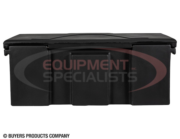 23Hx25Dx77W Inch Black Poly Multipurpose Chest
