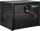 18x18x60 Inch Textured Matte Black Diamond Tread Aluminum Underbody Truck Box