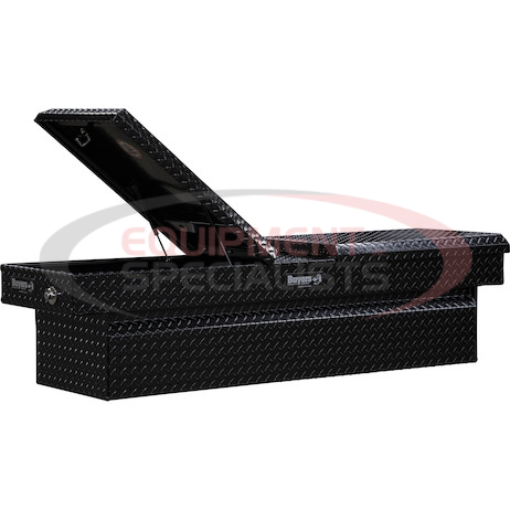 23X27X71 INCH BLACK DIAMOND TREAD ALUMINUM GULL WING TRUCK BOX - LOWER HALF 16X27X60