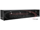 18x16x90 Inch Gloss Black Diamond Tread Aluminum Topsider Truck Box
