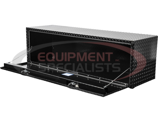 24x24x60 Inch Black Diamond Tread Aluminum Underbody Truck Box