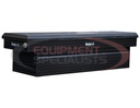 18x20x71 Inch Gloss Black Diamond Tread Aluminum Crossover Truck Tool Box